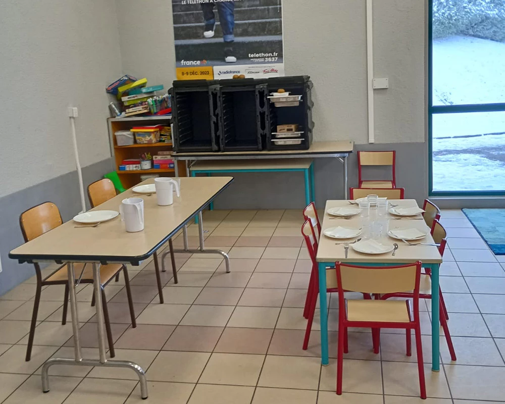 Cantine scolaire de Saint-Ferréol d'Auroure